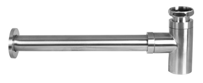 Vattenlås VAL för Tvättställ, anslutning mot vägg