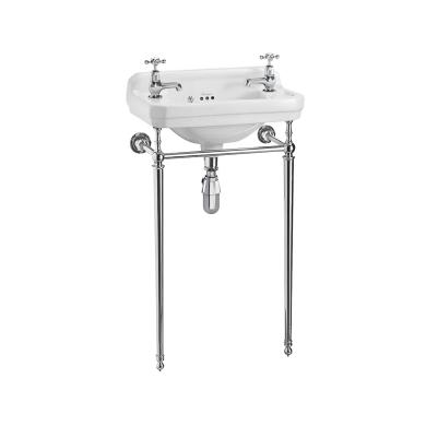 Tv&auml;ttst&auml;ll Edwardian 52 cm 2 Blandarh&aring;l med St&auml;llning