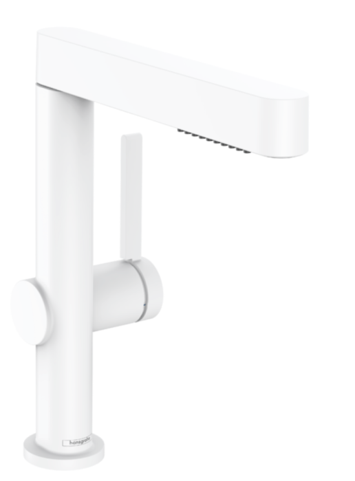 Finoris tvättställsblandare 230 med utdragbar handdusch, 2jet