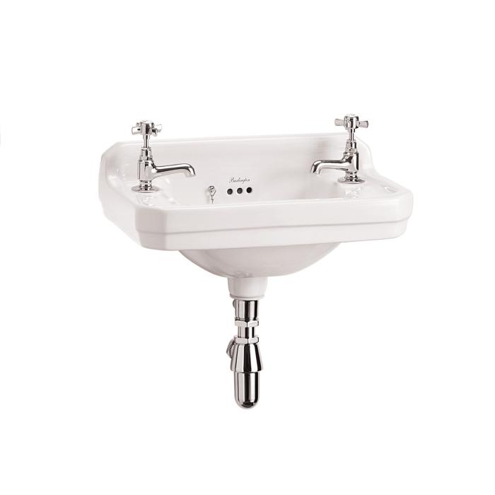 Tvättställ Edwardian 52 cm 2 Blandarhål