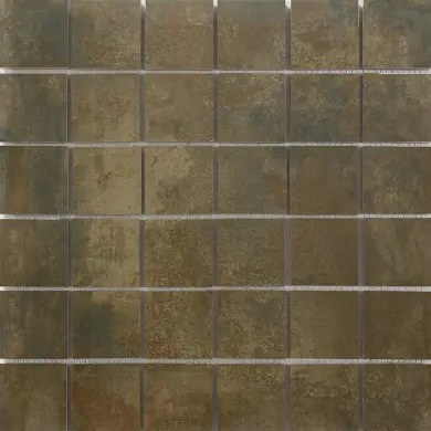 Mosaik Metallique Copper Lappato 4,8x4,8