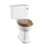 Toastol Standard Bred Cistern 52, Soft-close, Spolknapp i Krom
