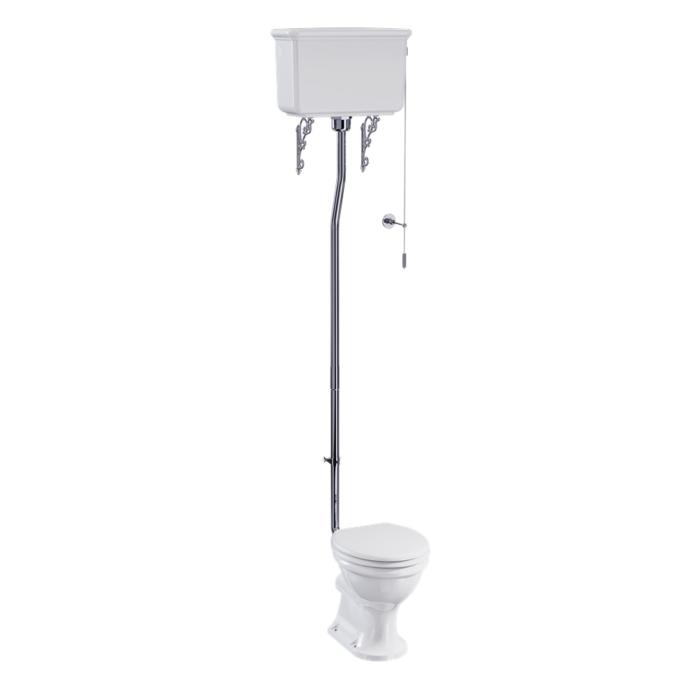 Toalett Högspolande Guild Slimline Cistern 52 med Soft-close, Spolrör