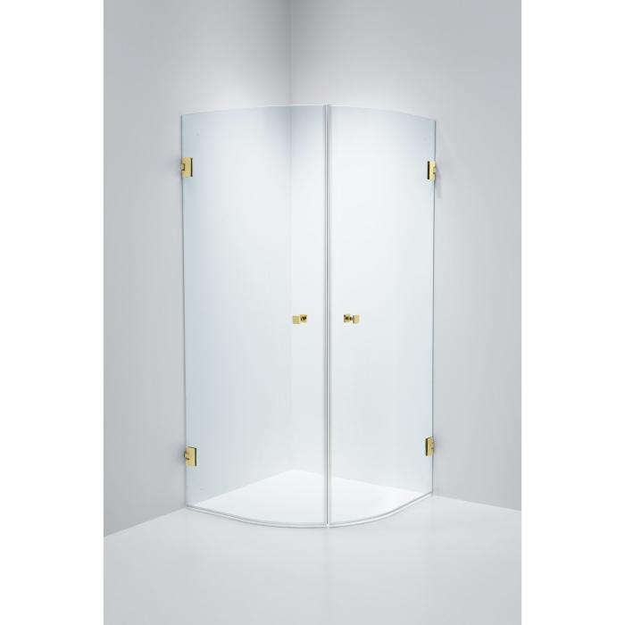 Duschhörna Corny Design Klarglas