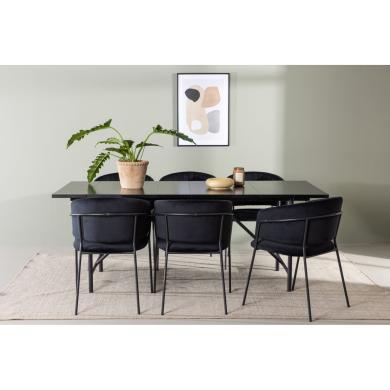 Rektangul&auml;r matgrupp Astrid, Selma