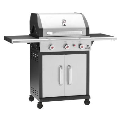 Gasolgrill Triton FlexX PTS 3.0 Rostfritt St&aring;l 12936