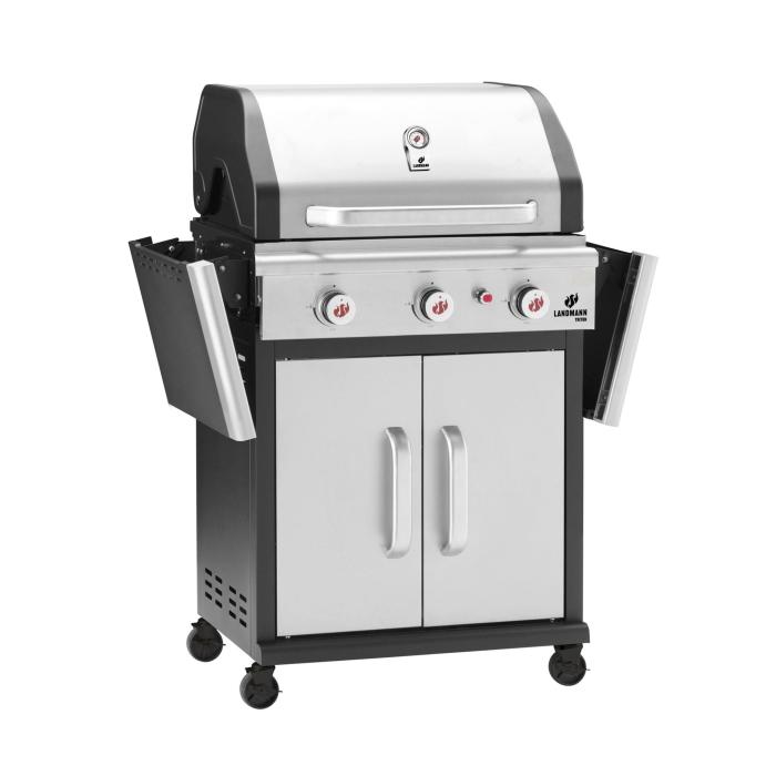 Gasolgrill Triton FlexX PTS 3.0 Rostfritt Stål 12936