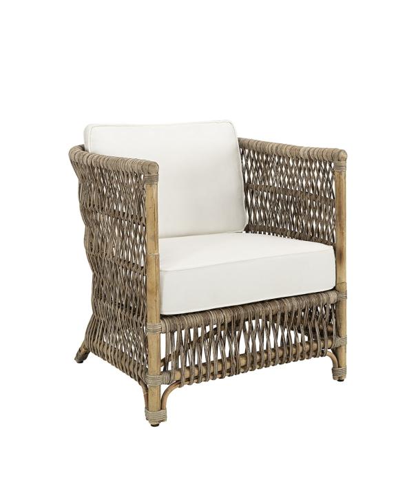 Mauro Dyna Off-White till Rottingfåtölj