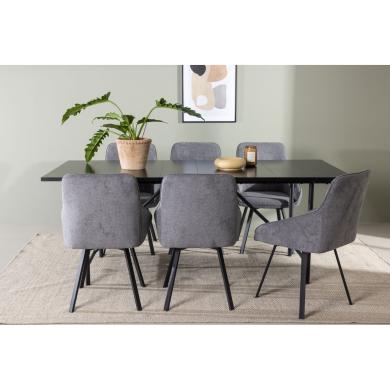 Rektangul&auml;r matgrupp Astrid, Rosie