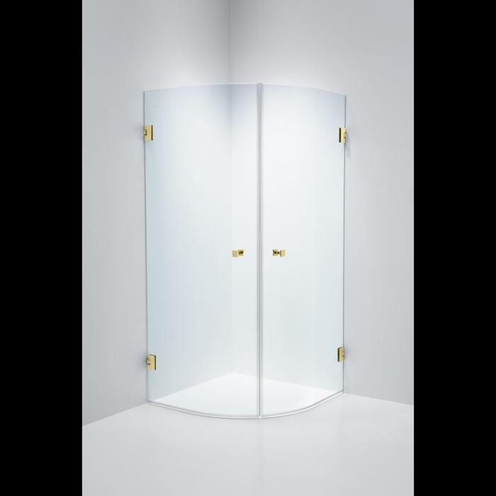 Duschhörna Corny Design Klarglas