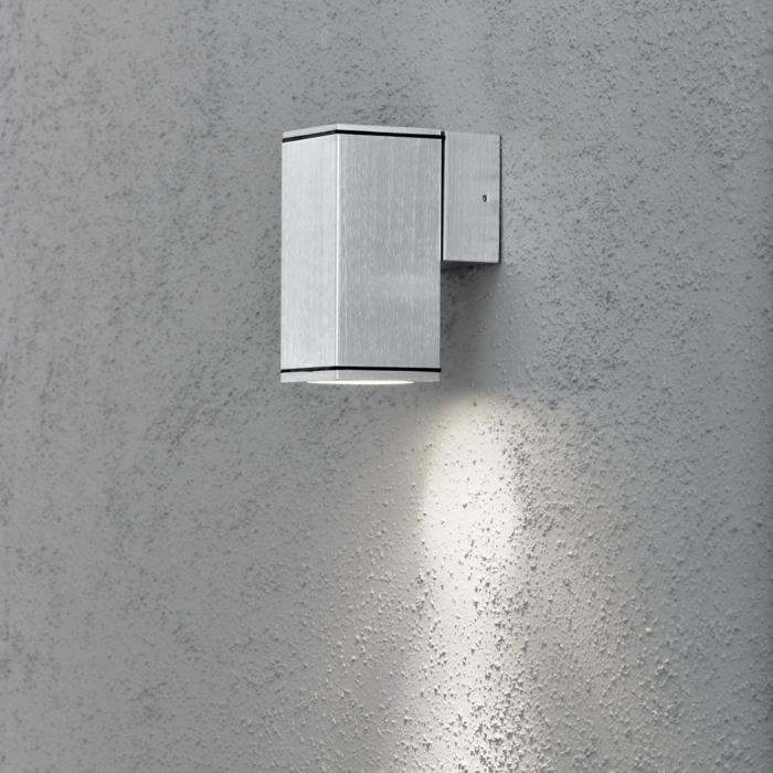 Vägglampa Ute Monza GU10 Fyrkantig