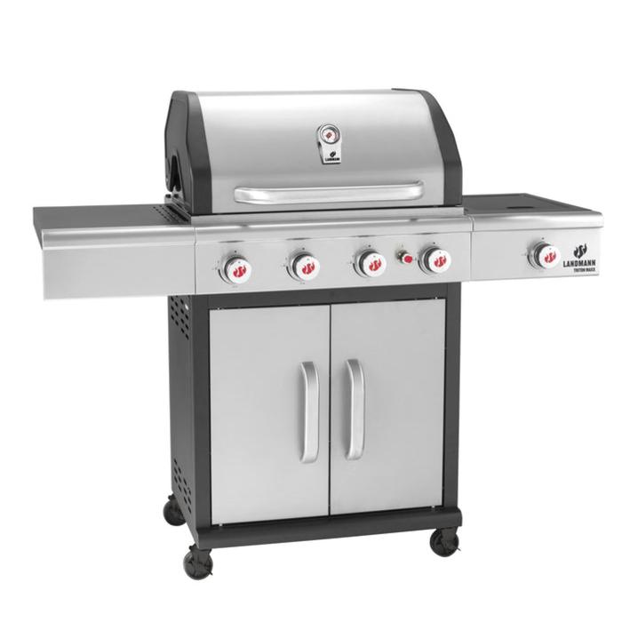 Gasolgrill Triton 4.1 MaxX Rostfritt Stål