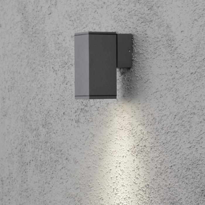 Vägglampa Ute Monza GU10 Fyrkantig
