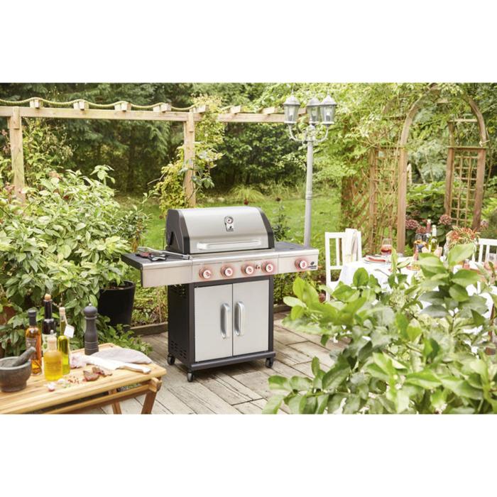 Gasolgrill Triton 4.1 MaxX Rostfritt Stål