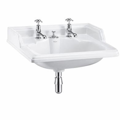 Tv&auml;ttst&auml;ll Classic 65 cm med Br&auml;ddavlopp & Avlopp 2 Blandarh&aring;l