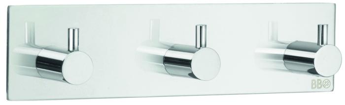 Trippelkrok Design Självhäftande Fyrkantigt Fäste