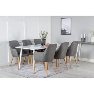 Rectangular Dining Set Polar, Comfort