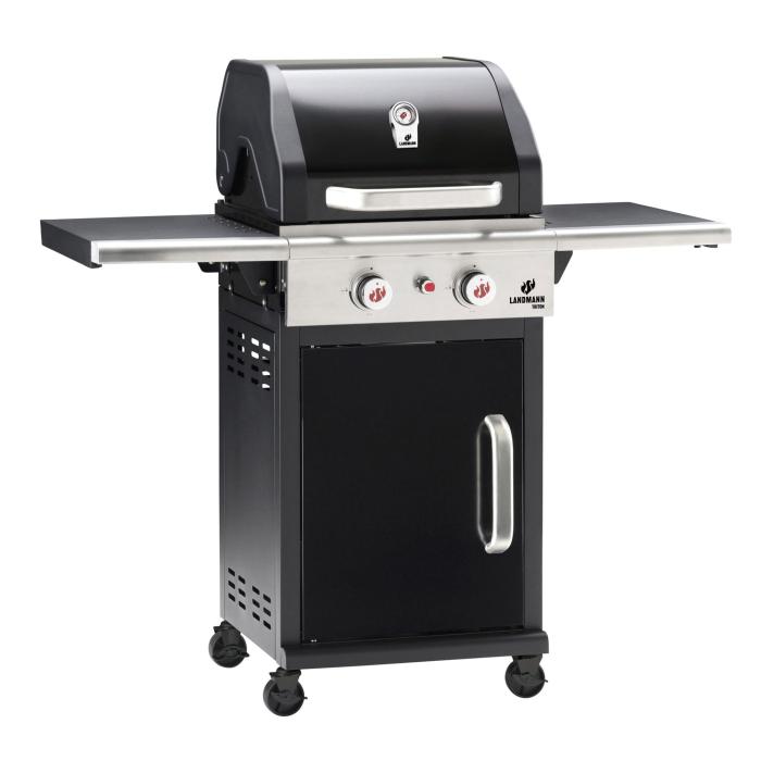 Gasolgrill Triton flexX PTS 2.0 Svart 12903 - Facelift