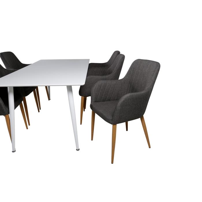Rectangular Dining Set Polar, Comfort