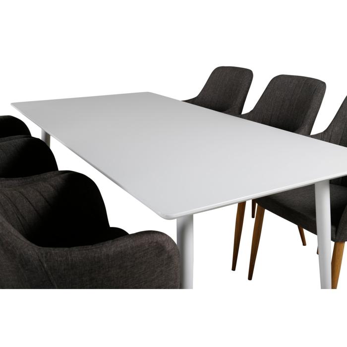 Rectangular Dining Set Polar, Comfort