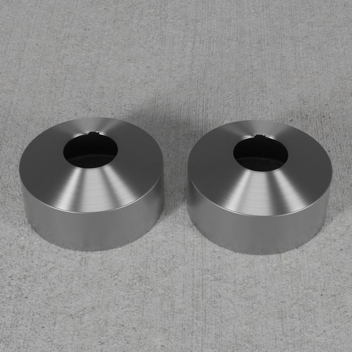 Täckbricka Pleasure Steel 33mm á 2st