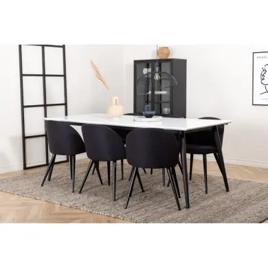 Rektangul&auml;r matgrupp Jimmy, Velvet
