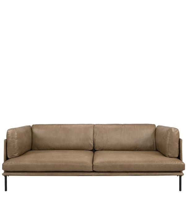 Brioche Skinnsoffa 3-sits