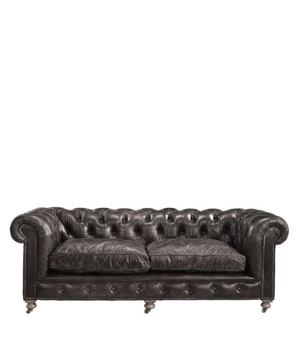 Kensington Skinnsoffa 2,5-sits