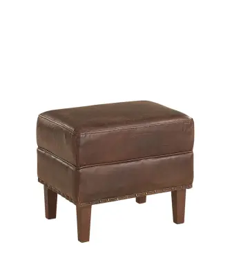 Chelsea Fotpall Leather Vintage Cigar