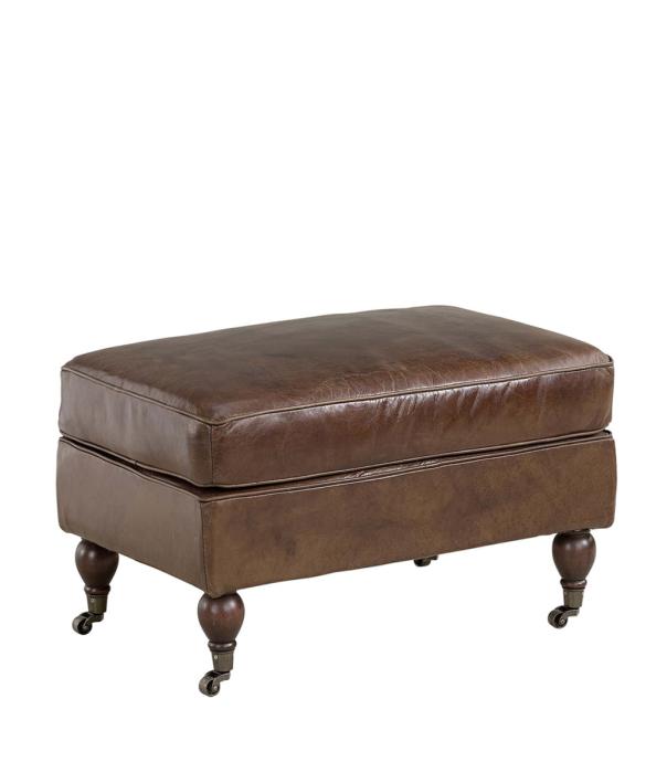 Dessau Fotpall Läder