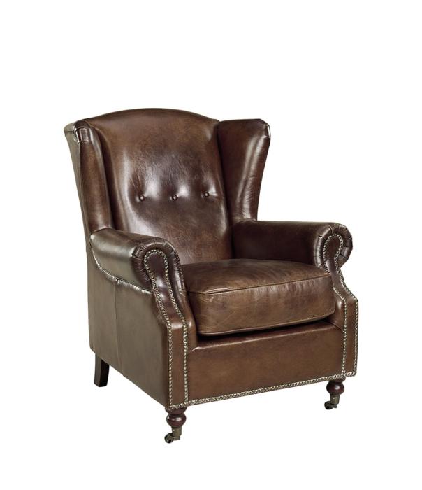 Goslar Skinnfåtölj