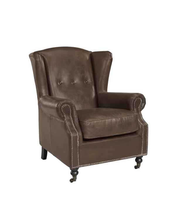 Goslar Skinnfåtölj