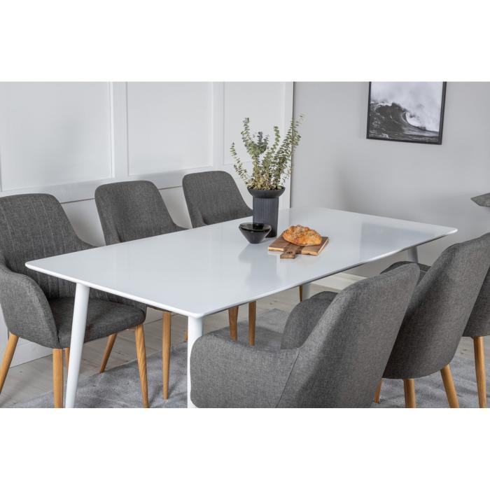 Rectangular Dining Set Polar, Comfort