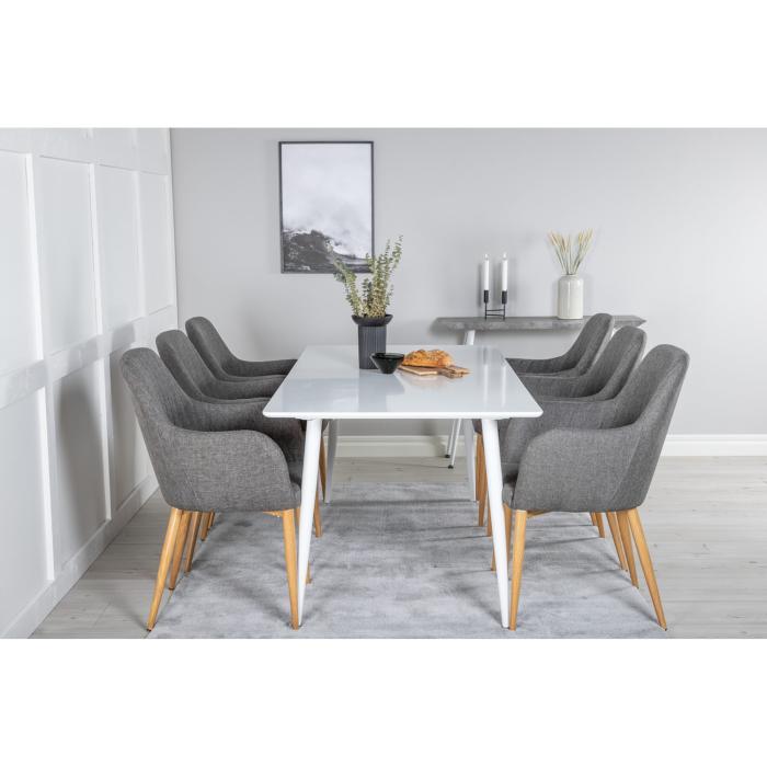 Rectangular Dining Set Polar, Comfort