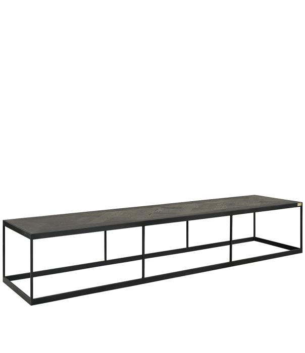 Pittsburgh Mediabänk Ek US Brown 45x190x35cm