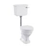 Toalett L&aring;gspolande Guild Slimline Cistern 44 med Soft-close, Spolr&ouml;r