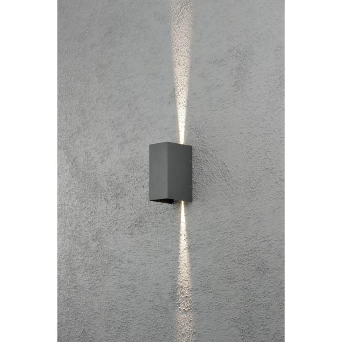 Vägglampa Ute Cremona HP-LED 2x3W 17 cm