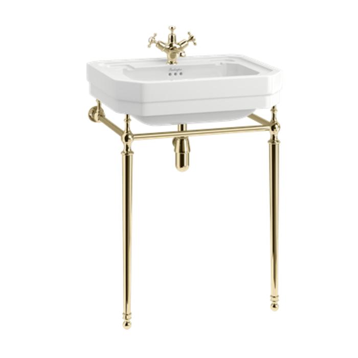 Tvättställ Victorian 61 cm 1 Blandarhål med Ställning