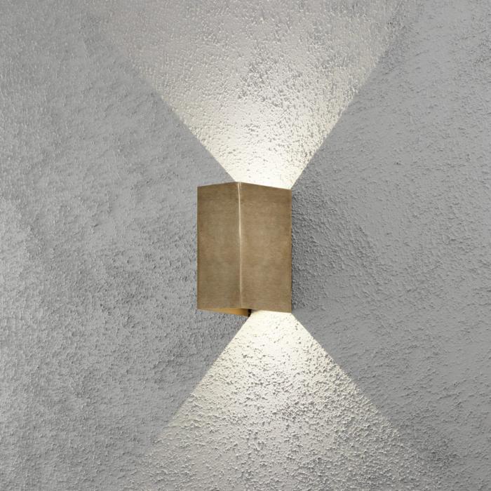 Vägglampa Ute Cremona HP-LED 2x3W 17 cm