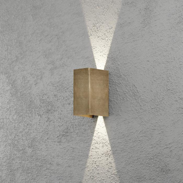 Vägglampa Ute Cremona HP-LED 2x3W 17 cm