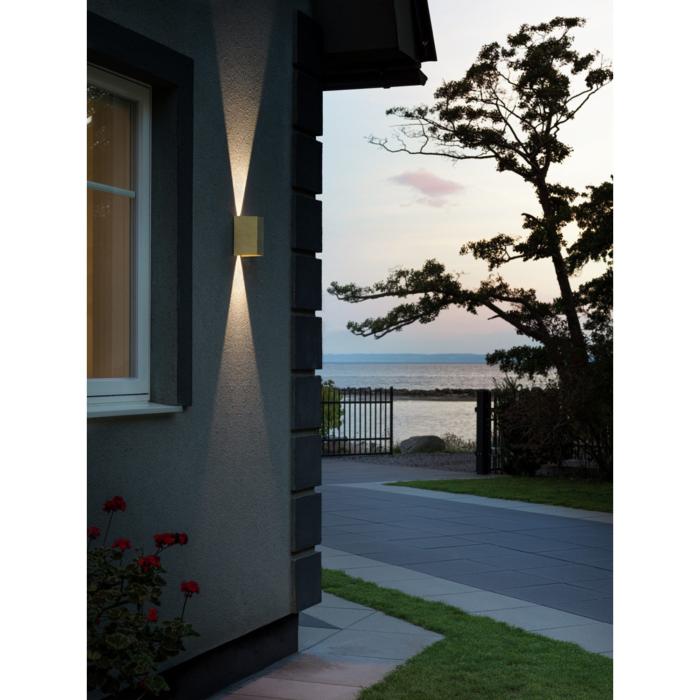 Vägglampa Ute Cremona HP-LED 2x3W 17 cm