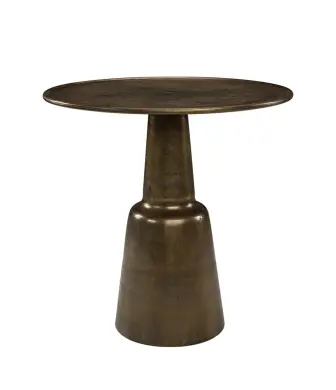 Chlo&eacute; Sidobord Vintage Brass &Oslash;73cm