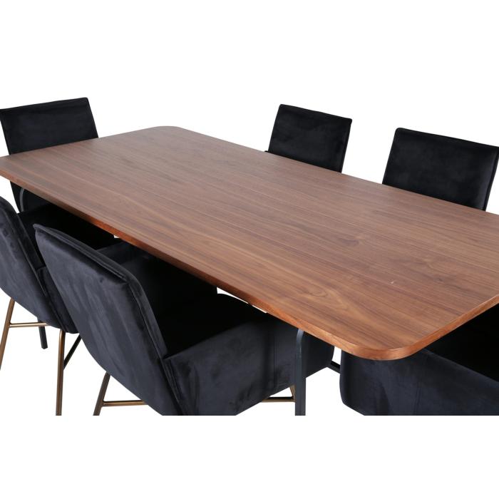 Rektangulär matgrupp Uno, Petra