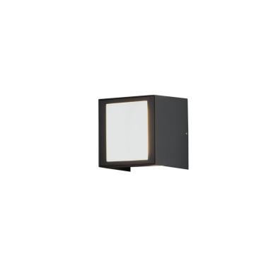 V&auml;gglampa Ute Cremona HP-LED 3x3W M&ouml;rkgr&aring; 14 cm