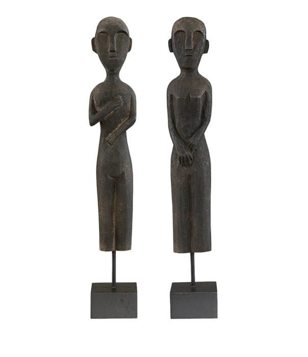 Zika & Rama Dekoration Mango Wood 2-set