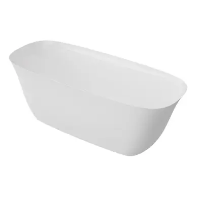 Vadum Badkar Fristående Matt Vit 170x75cm