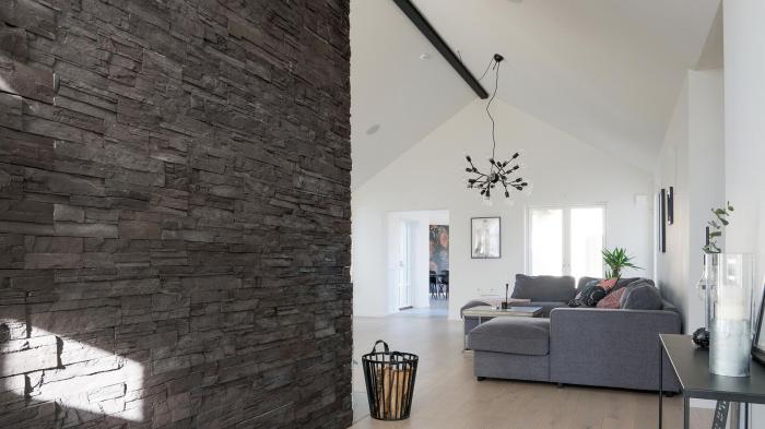 Fasadsten Highland Black m2 (0,65)