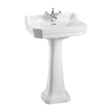 Tv&auml;ttst&auml;ll Edwardian 56 cm 3 Blandarh&aring;l med Piedestal