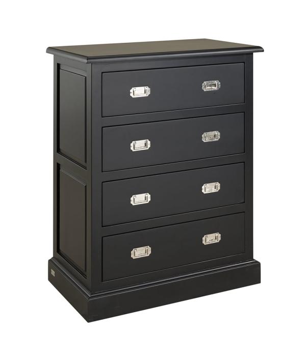 Vermont Byrå Svart 73x100x43cm