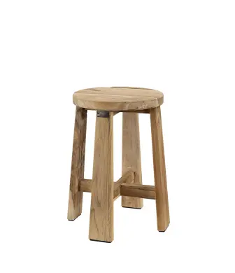 Vail Pall/Sidobord Teak Ø30cm